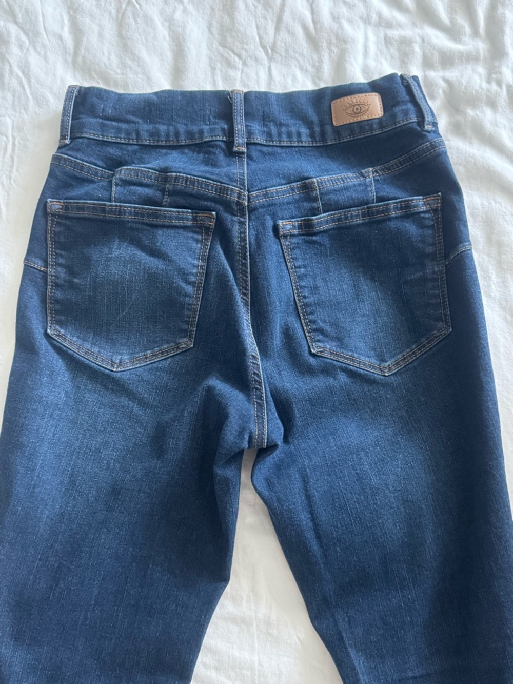 Sofia Vergara Dark Blue Women's Jeans - Classic Slim Fit - Picture 5 of 7